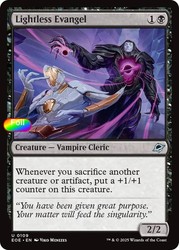 Lightless Evangel 109 Edge of Eternities Foil Uncommon