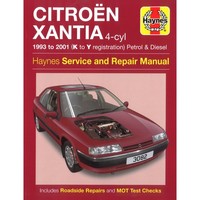 Citroen Xantia 4-Zylinder 1993-2001 Benzin Diesel Werkstatthandbuch Haynes