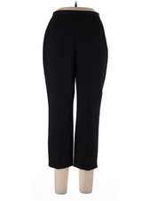 Classiques Entier Women Black Wool Pants 12 Petites