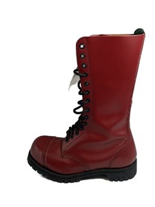 Bottes Getta Grip En Cuir Bordeaux - Pointure 38 EU, Style Combat Boots, Neuves Sans Emballage