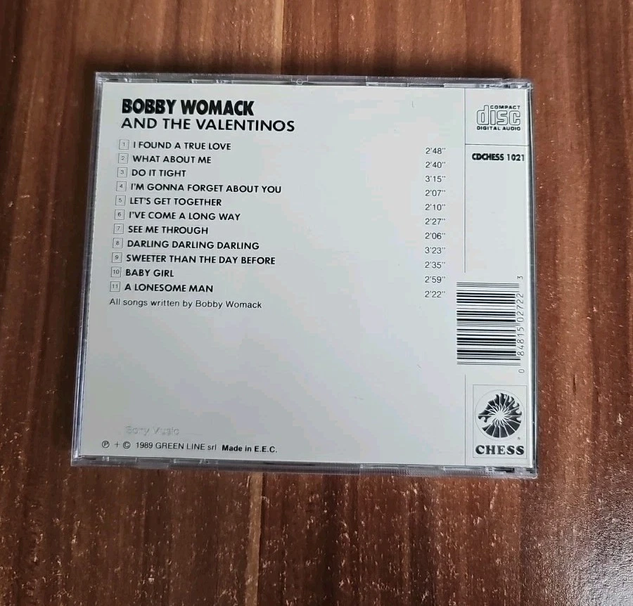 Bobby Womack and the Valentinos (1989) Album Musik CD *** sehr guter Zustand *** - Bild 2 von 3