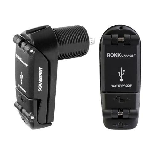 Scanstrut ROKK Waterproof USB Charger – IPX6 Dual USB-A Fast Charging Port | 