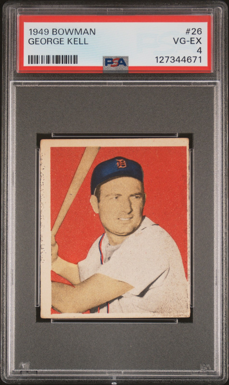1949 BOWMAN #26 GEORGE KELL PSA 4