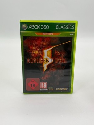 Resident Evil 5 Microsoft XBox 360 guter Zustand CIB OVP