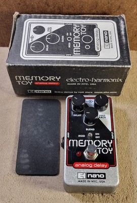 Electro-Harmonix Memory Toy Analog Delay U.S.A. W/ Box Read Disc.