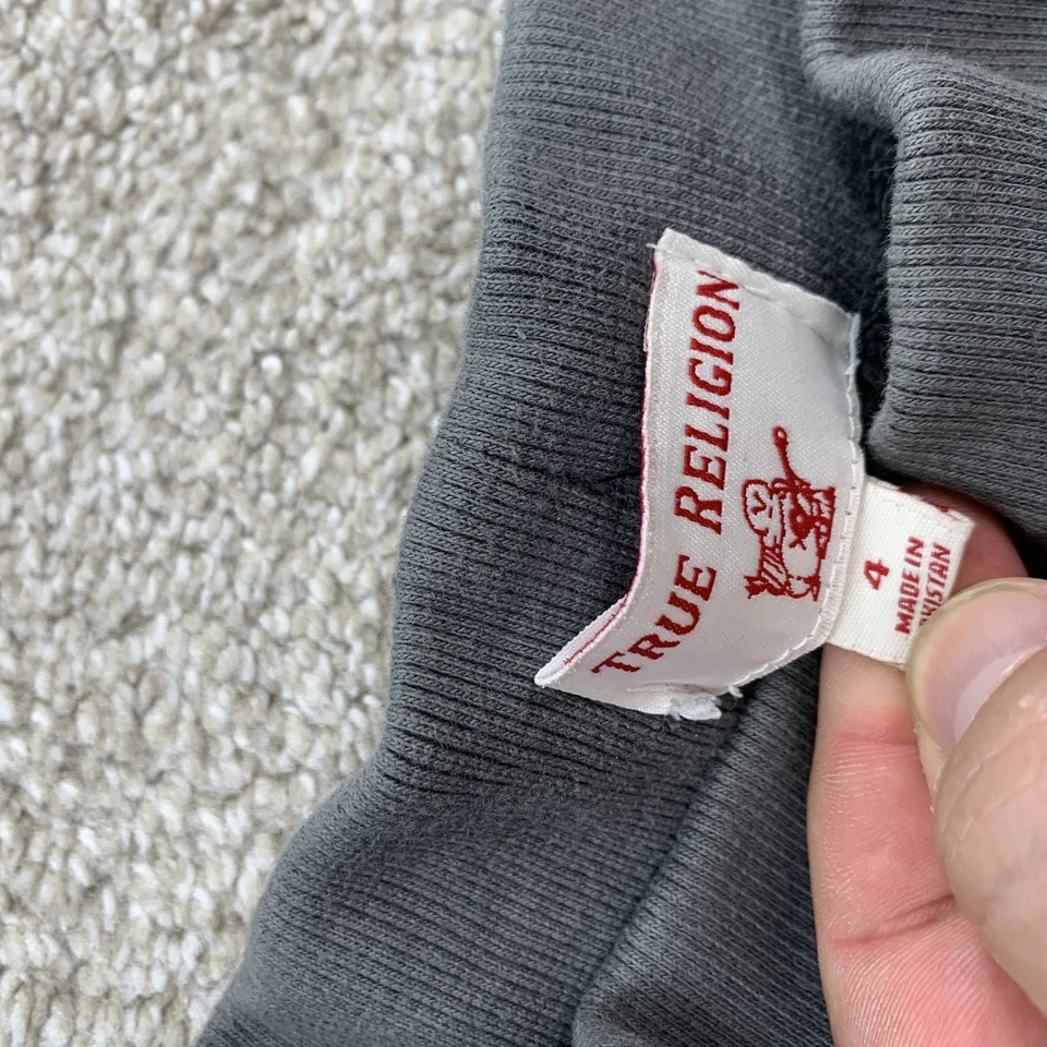 Pantalones de chándal True Religion talla 4 para niños 17" entrepierna 24-9 Foto 4 de 4