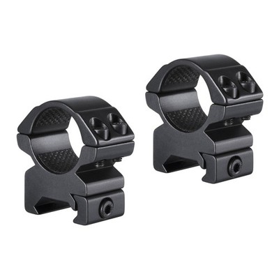 Hawke Sport Optics Match Mount 1-inch Riflescope Rings for Weaver Rail (Medium)