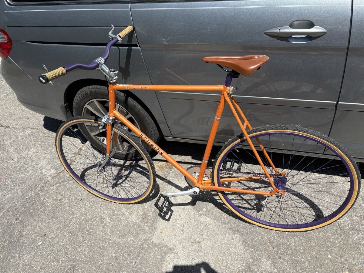 Converted Retro 1970's Schwinn Le Tour into Single Speed Gravel