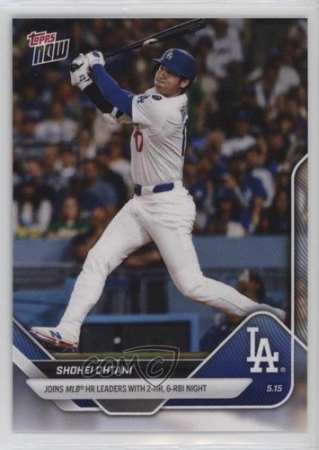 2025 Topps Now /6193 Shohei Ohtani #184 15bk
