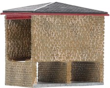 N8084 Hornby Lyddle End N Gauge Covered Coal Shed - Scratch on Roof