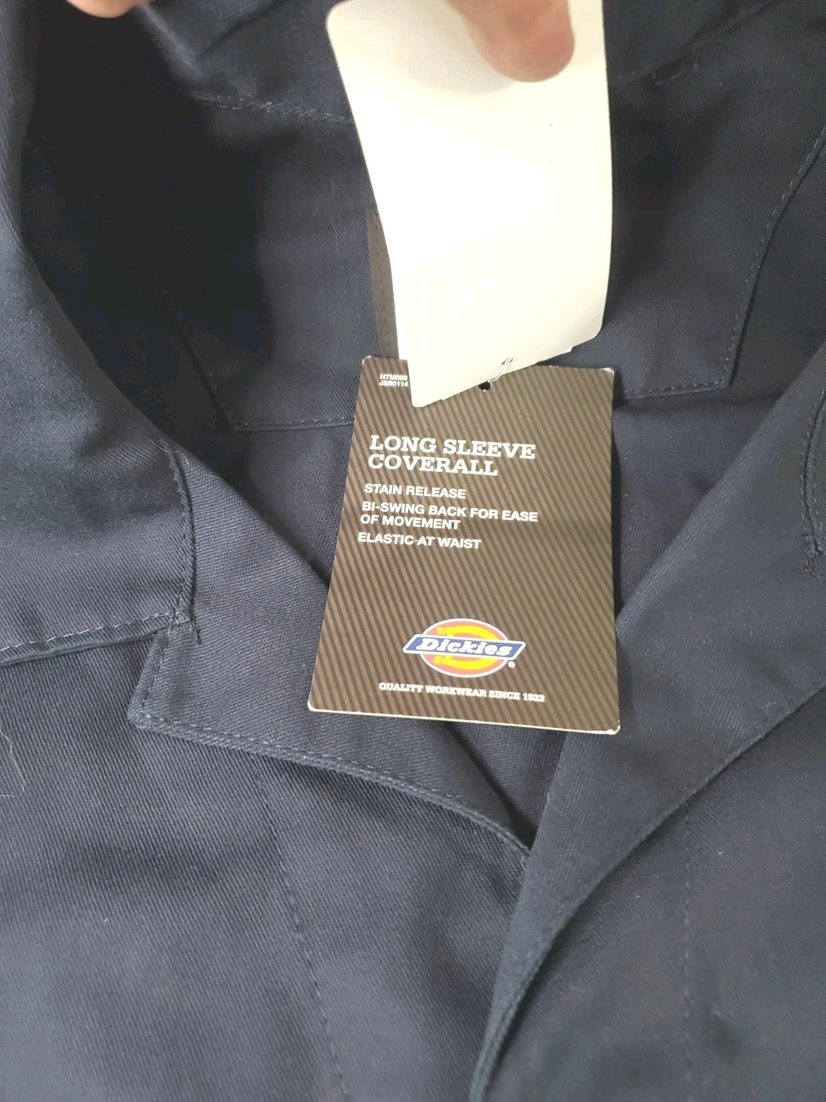 Dickies 3XL Regular Length Long Sleeve Stain Release Dark Blue Coveralls - product detail image 6