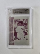 2006 Upper Deck SPX #58 - Printing Plate Magenta #1/1 - Carlos Beltran BGS 8.5