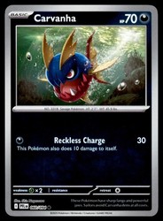 Carvanha 060/094 Phantasmal Flames Reverse Holo