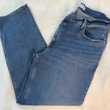 Abercrombie Fitch The 90 s Straight Ultra High Rise sz 32/14r