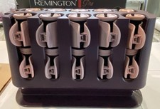 Remington Pro Hot Rollers H9100S 20 Ceramic Rollers 2 Sizes Clips Ionic OPEN BOX