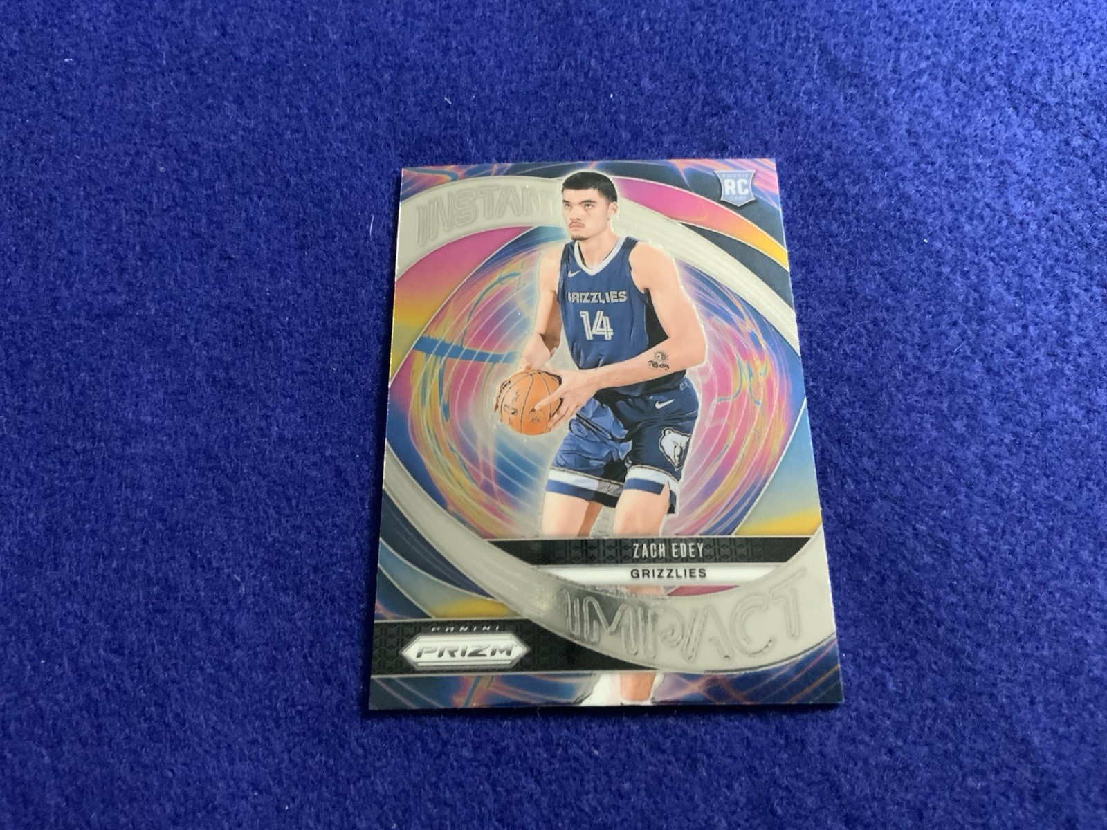 2024-25 Panini Prizm - Instant Impact Zach Edey #25 (RC)