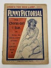 Penny Pictoral Magazine 715 Antique Book Sexton Blake Etc