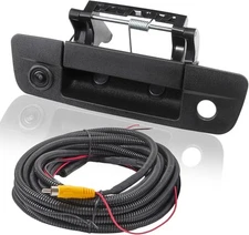 EWAY Tailgate Handle Backup Camera for handle backup camera (Black) 