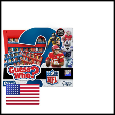 Hasbro Gaming Guess Who Nfl Edition Board Licensed Nfl For Kids And 6 2 15 Games