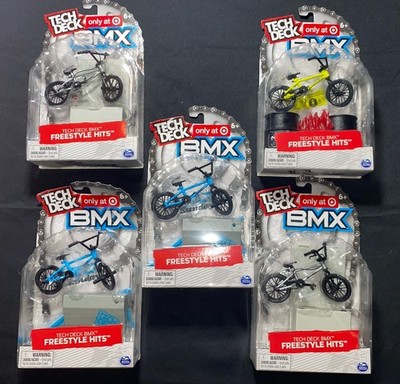 Set of 5 Tech Deck BMX Sunday & WETHEPEOPLE Spin Master Finger Bikes Target Exc