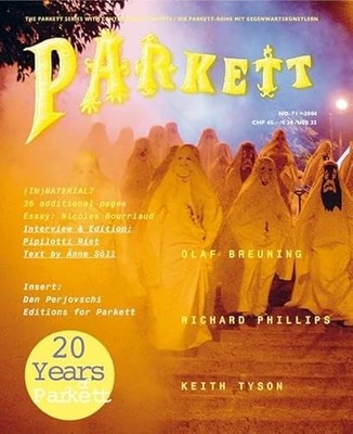 Parkett No. 71 Olaf Breuning, Richard Phillips, Keith Tyson Plus Pipilotti ...