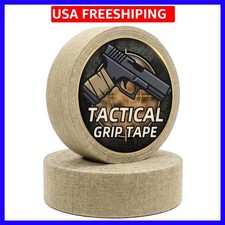 2 Rolls Gun Grip Tape, Non-Reflective, No Residue Goon Grip Tactical Tape for...