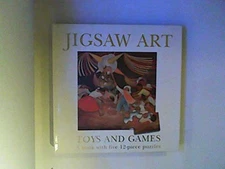 Toys and Games (Jigsaw Art S.) Hardback Book The Fast Free Shipping