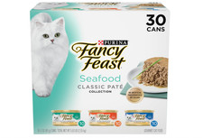 Purina Fancy Feast Seafood Classic Pate Collection Grain Free Wet Cat Food Varie