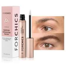Eyebrow Growth Serum by ForChics - Natural Brow Thickening Treatment with