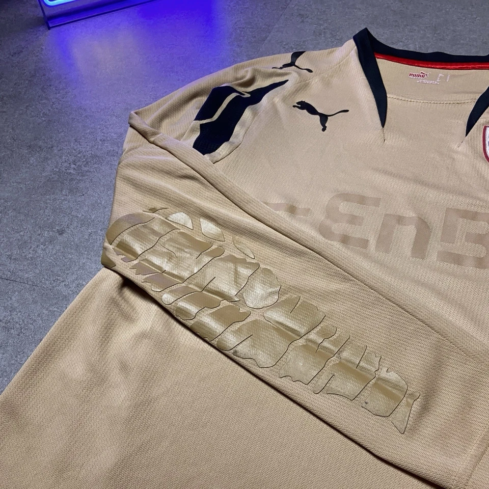 VfB Stuttgart Torwart Trikot 07/08 Puma S Longsleeve GK Gold EnBW Ghost Sponsor - Bild 4 von 4