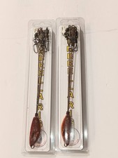 2 Luck E Strike U.S.A Umbrella Rig. 5 Wire Rig Brown Pepper Purple 