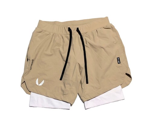 ASRV Tetra-Lite 5” Liner Short Khaki White Wings Herren M
