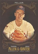 2021 Topps Allen & Ginter X #348 Bob Feller
