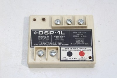 CONTROLAB DSP-1L Phase Failure Detector , 600V  Contact Control 24/240V