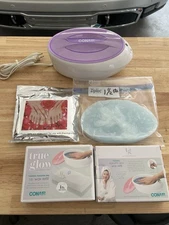 True Glow Paraffin Wax SPA by Conair + 3# of paraffin+ protectors +used 2 times