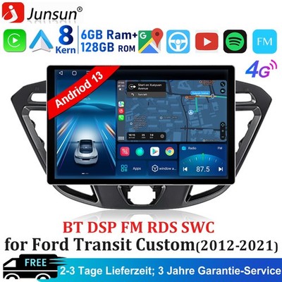 13.1''DAB+ Für Ford Transit Custom 2012-21 Carplay Android Autoradio GPS Navi 4G