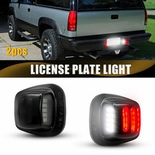 Redwhite Led License Light Plate Tag Lamp For 1988-98 Chevy Silverado Gmc 2-20x Redwhite Led License Light Plate Tag Lamp For 1988-98 Chevy Silverado Gmc 2-20x