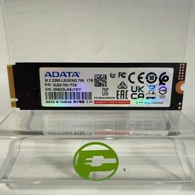 ADATA 2280mm LEGEND 700 1TB M.2 NVMe Gen 3.0 x 4 SSD Solid State Drive