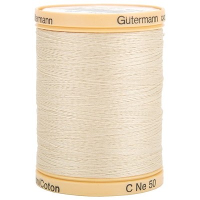 Gutermann Natural Cotton Thread Solids Oak Tan 876 Yds Sewing Quilting