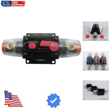 Car Audio 80 Amp Resettable Fuse Circuit Breaker Car Protect for Audio System...