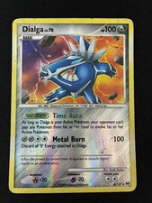 Dialga 6/127 Reverse Holo Rare Platinum Pokémon Card - DMG