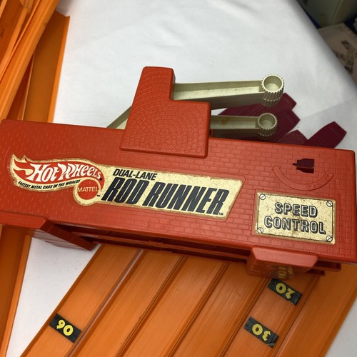 Hot Wheels Dual-Lane Rod Runner Race Set 1969 incompleto - Foto 6 di 15