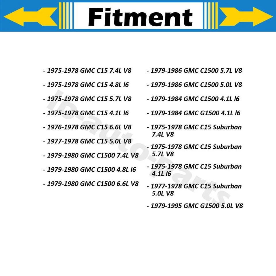 2x Cilindro de rueda de freno trasero para furgoneta GMC G15/G1500 1974 5,7 L Foto 2 de 4