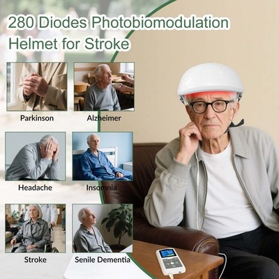1070nm Near Infrared Light Therapy Helmet 280 LEDs for Brain Wellness & Focus