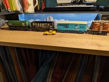 OO Mixed Goods, 4 of - Fish, Silo, Hopper, Tank