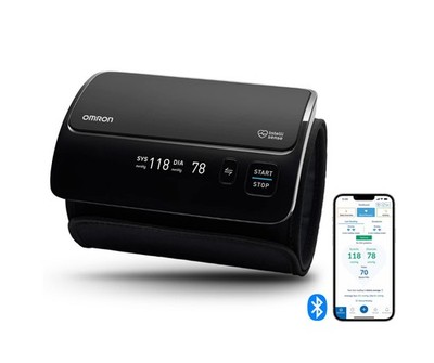 Omron Evolv HEM-7600T-E Oberarm Blutdruckmessgerät schwarz