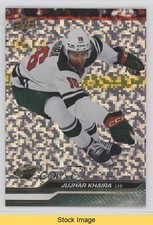 2023-24 Upper Deck Extended Series Speckled Rainbow Foil Jujhar Khaira READ 13yf