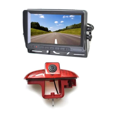 Vardsafe HD Rückfahrkamera Bremslicht 7'' Monitor Renault Trafic Vivaro Combo ...