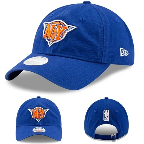 New Era New York Knicks 9Twenty Adjustable Dad Hat Blue strapback Women Cap