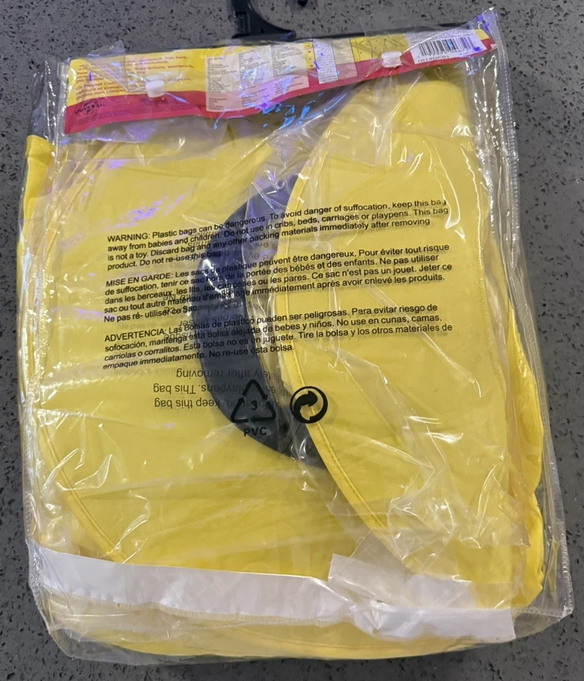 Persona en el Sombrero Amarillo Curioso George Hombre Vestido Elegante Halloween Adulto Disfraz Foto 3 de 4